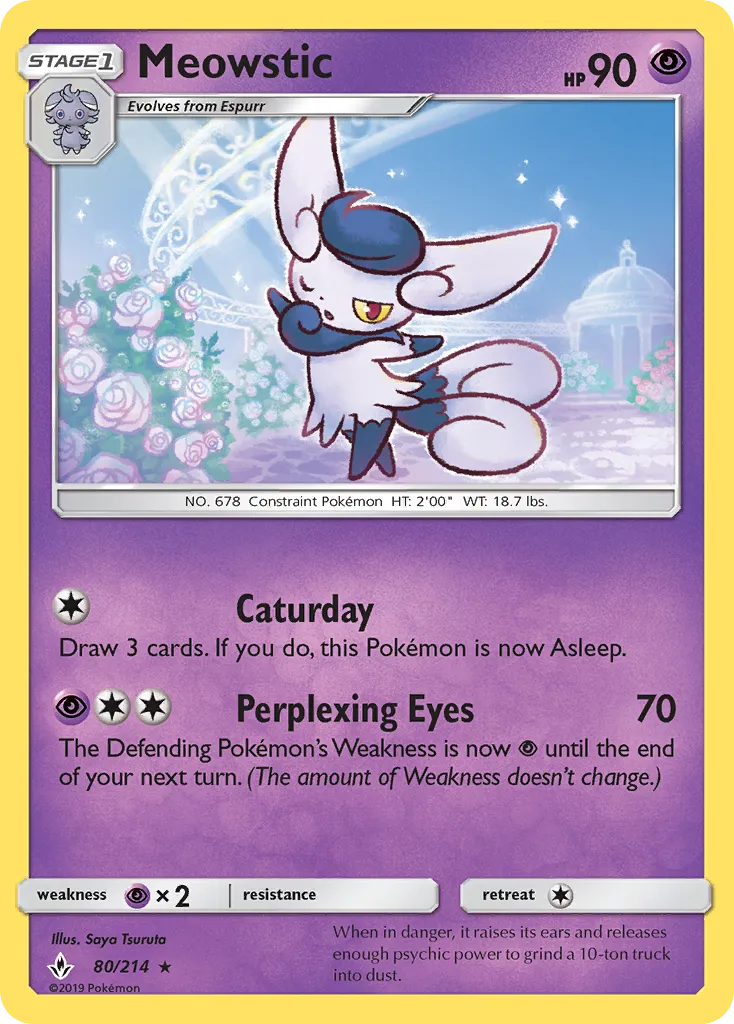 Meowstic card image