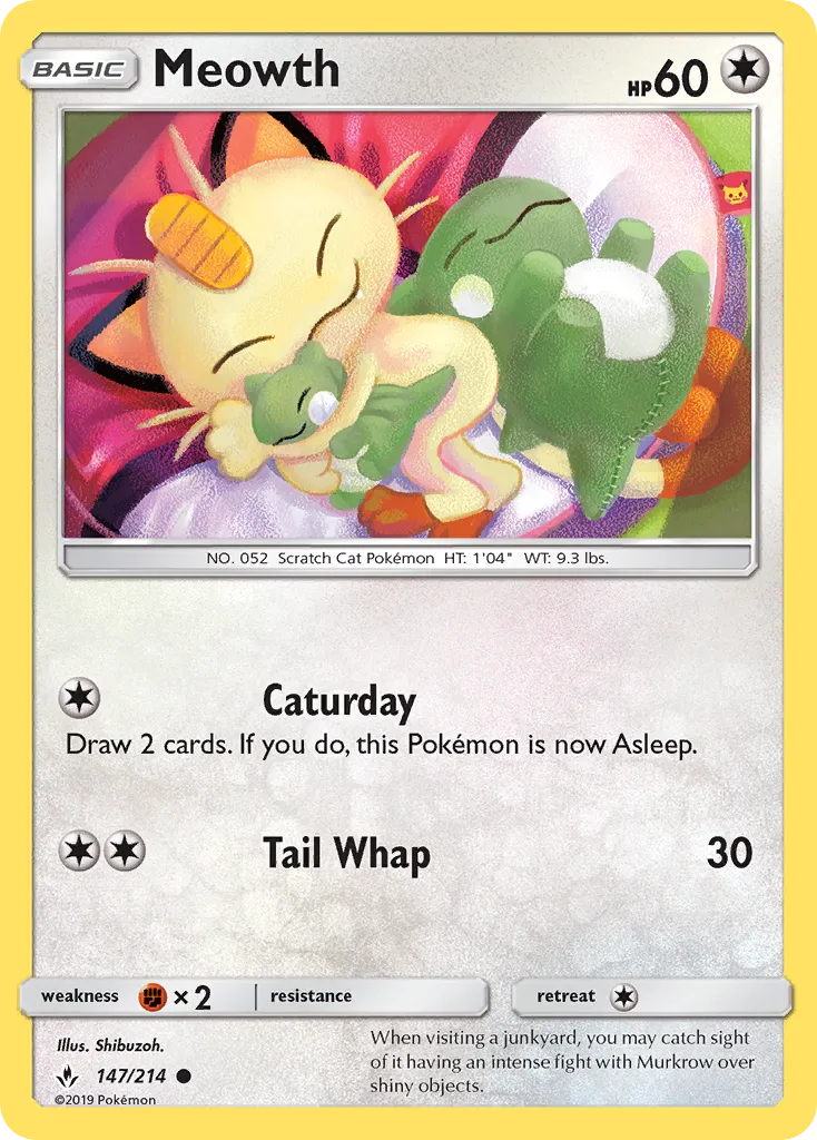Meowth card image