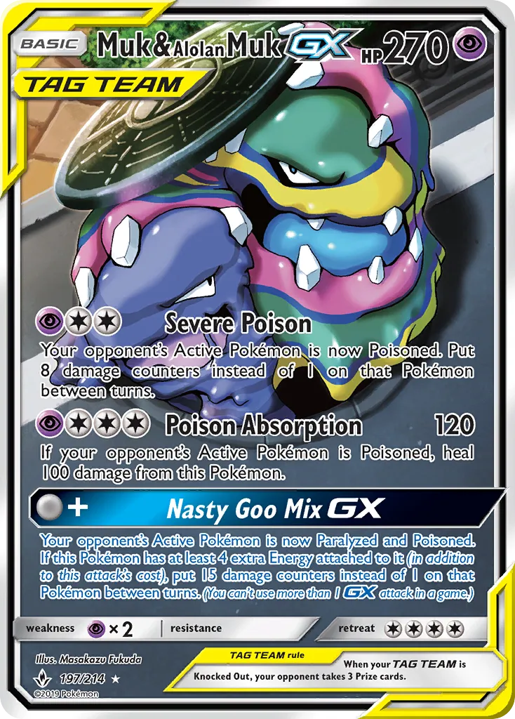 Muk & Alolan Muk-GX card image