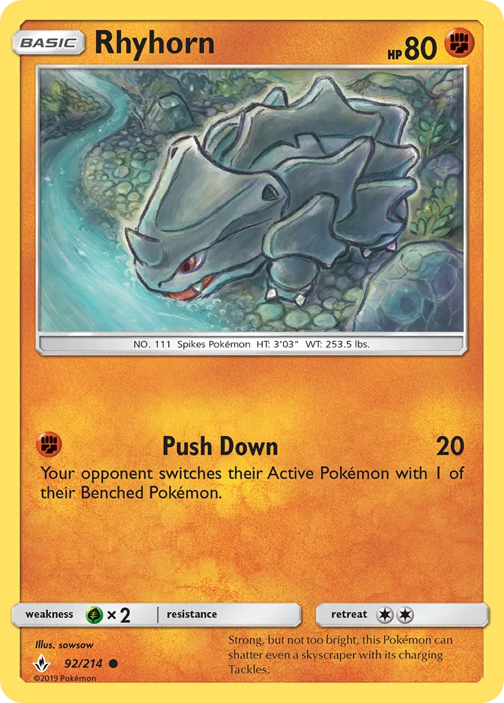 Rhyhorn card image