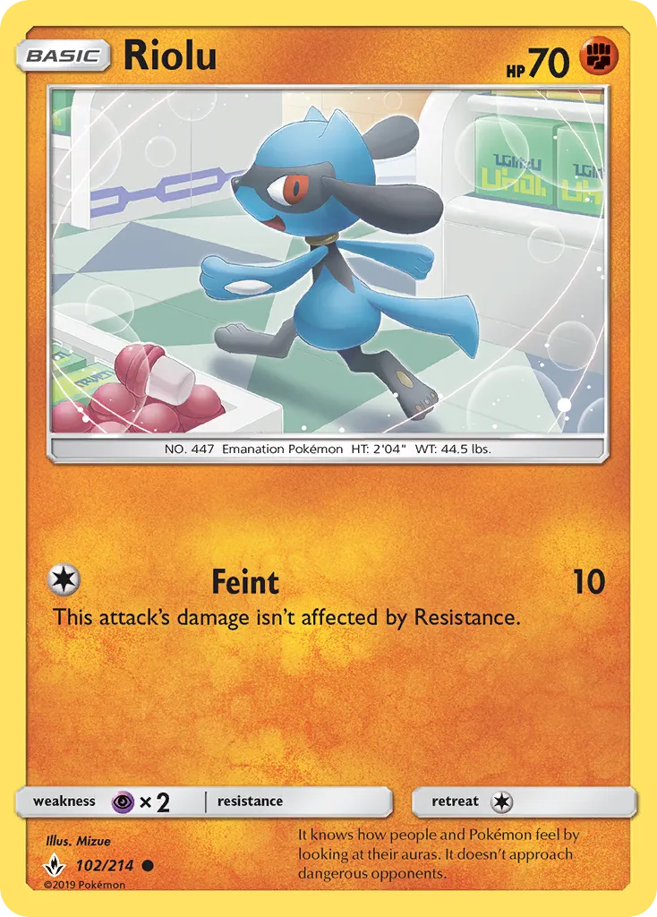 Riolu card image