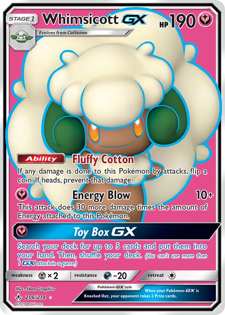 Whimsicott-GX card image