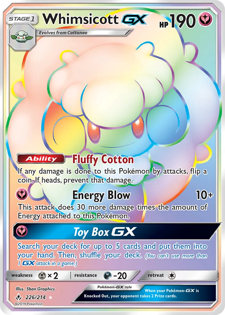 Whimsicott-GX card image