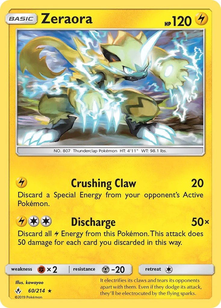 Zeraora card image