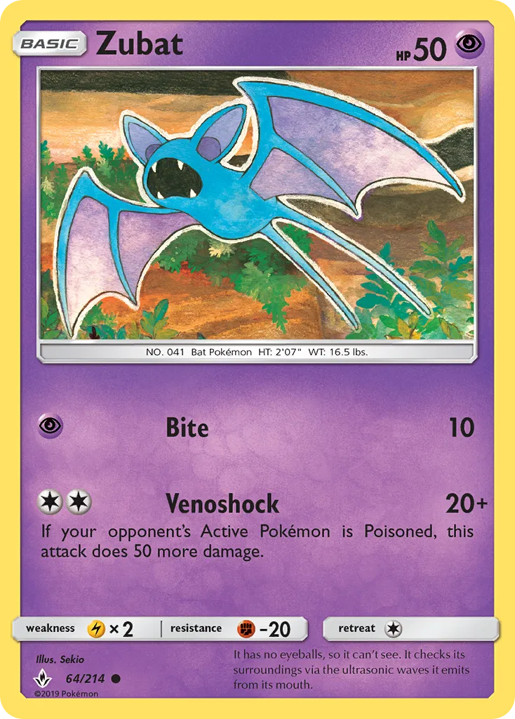 Zubat card image