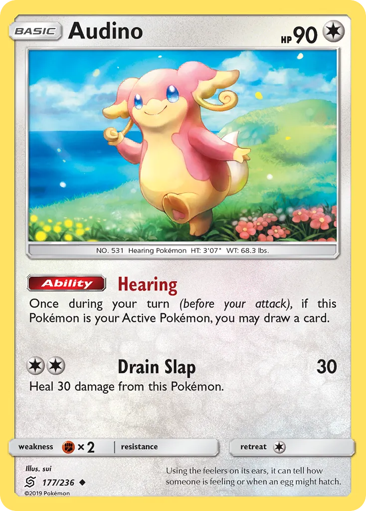 Audino card image