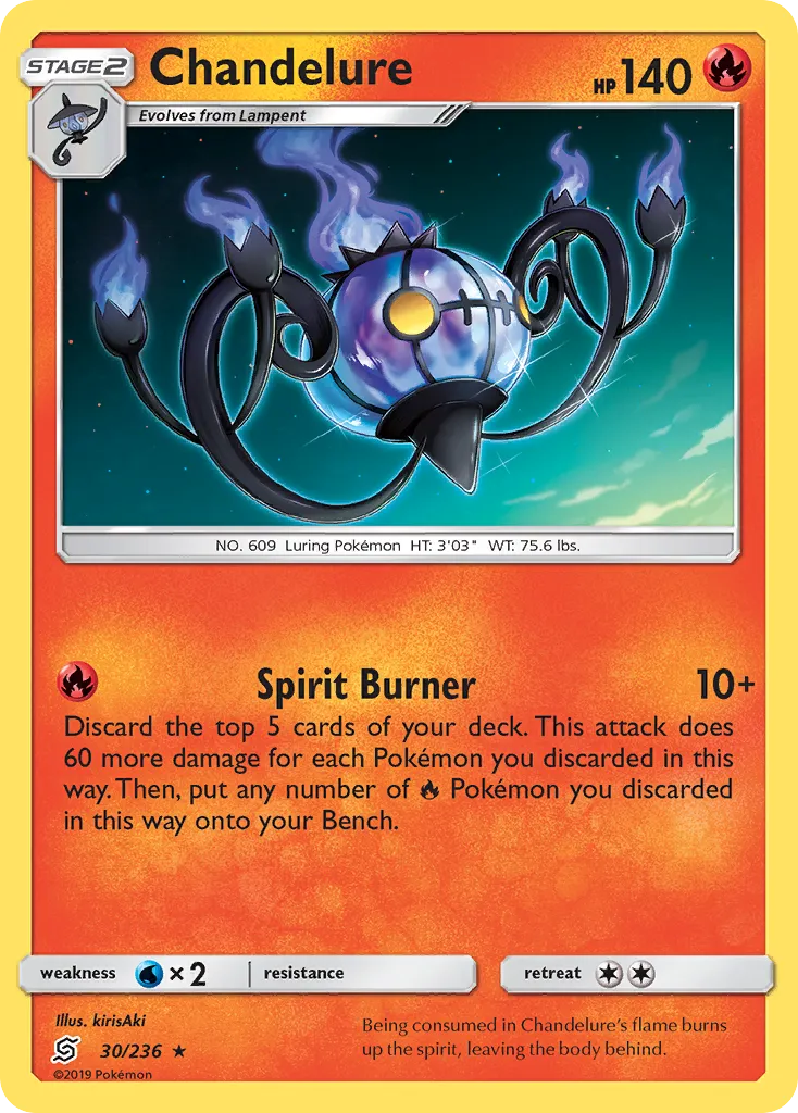 Chandelure card image