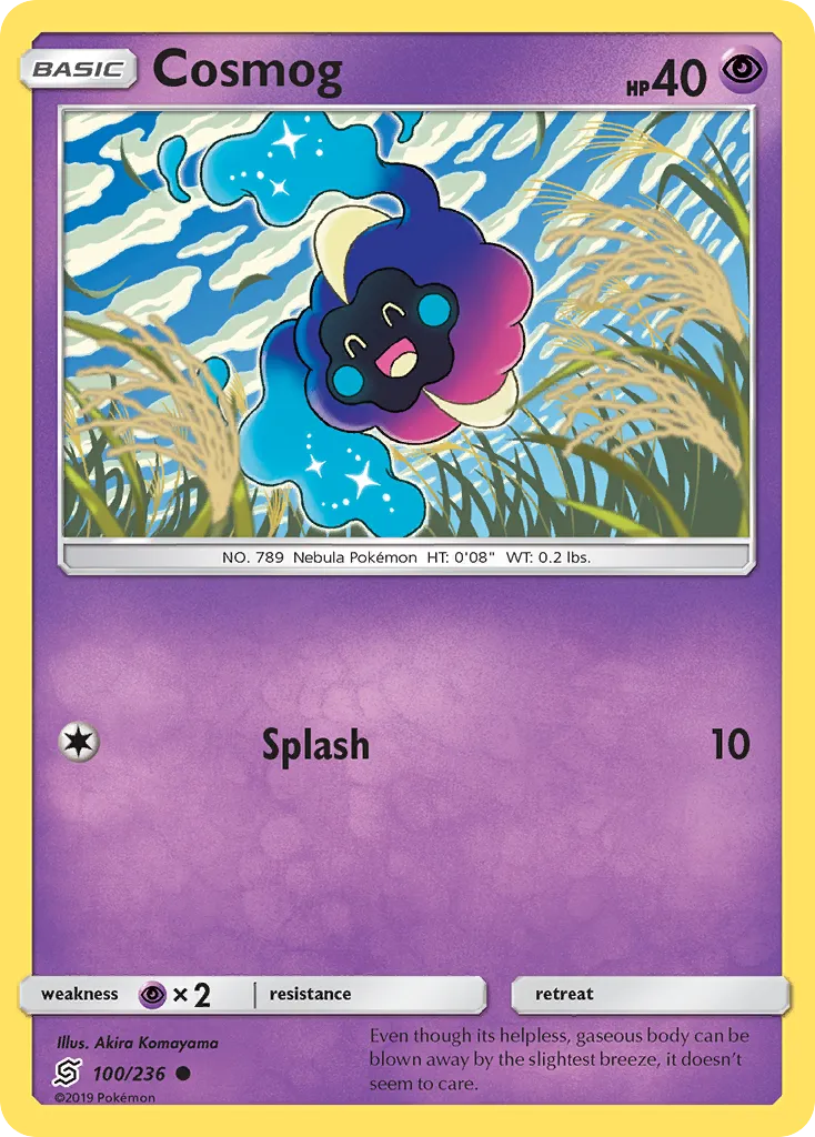 Cosmog card image