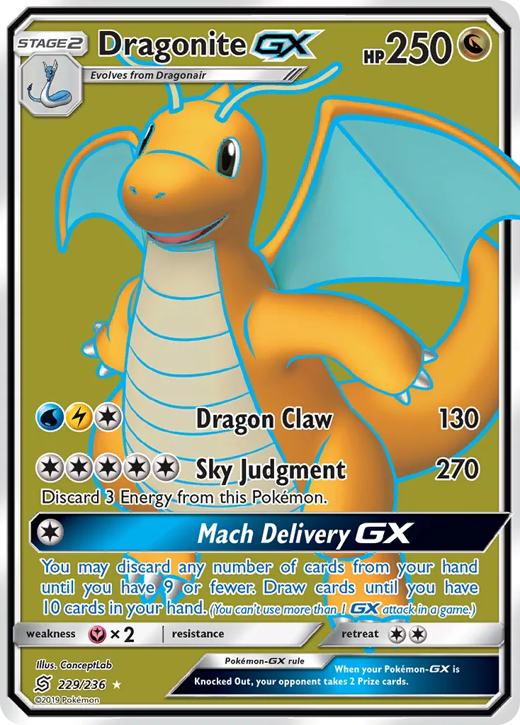 Dragonite-GX card image