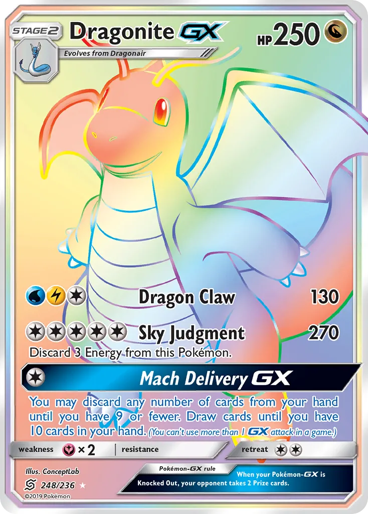 Dragonite-GX card image