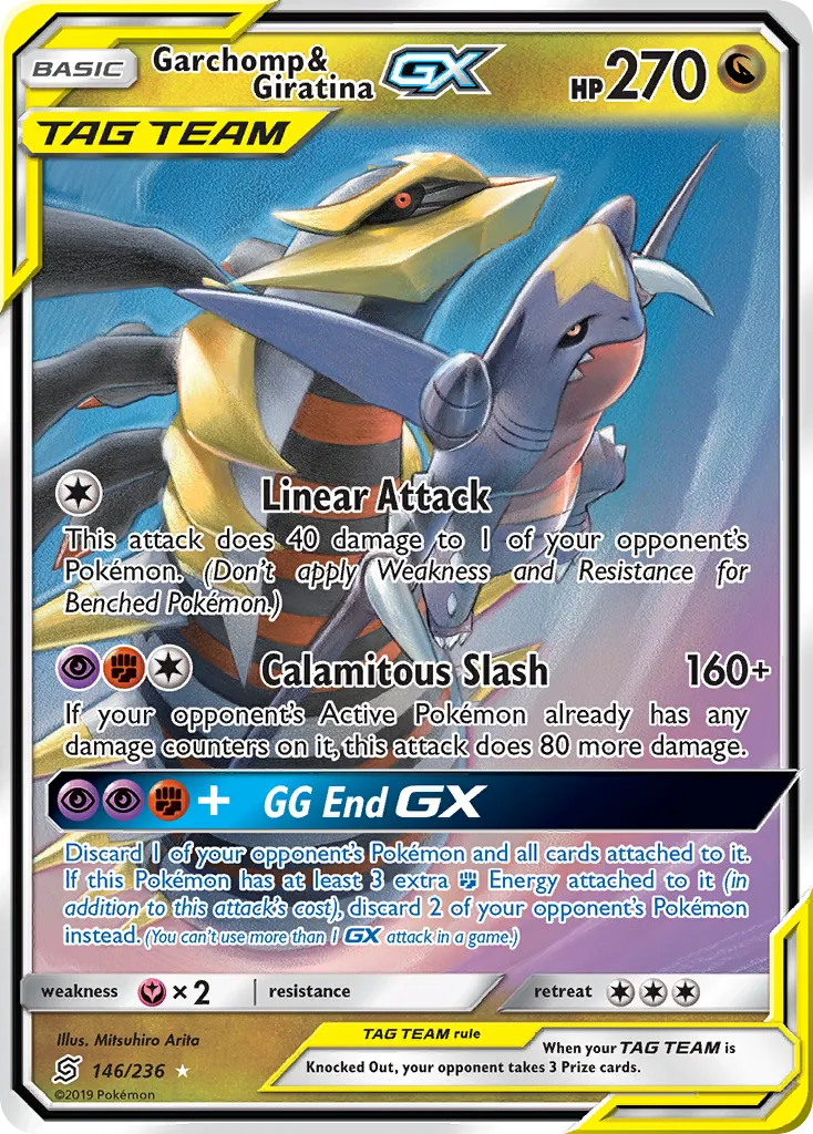 Garchomp & Giratina-GX card image