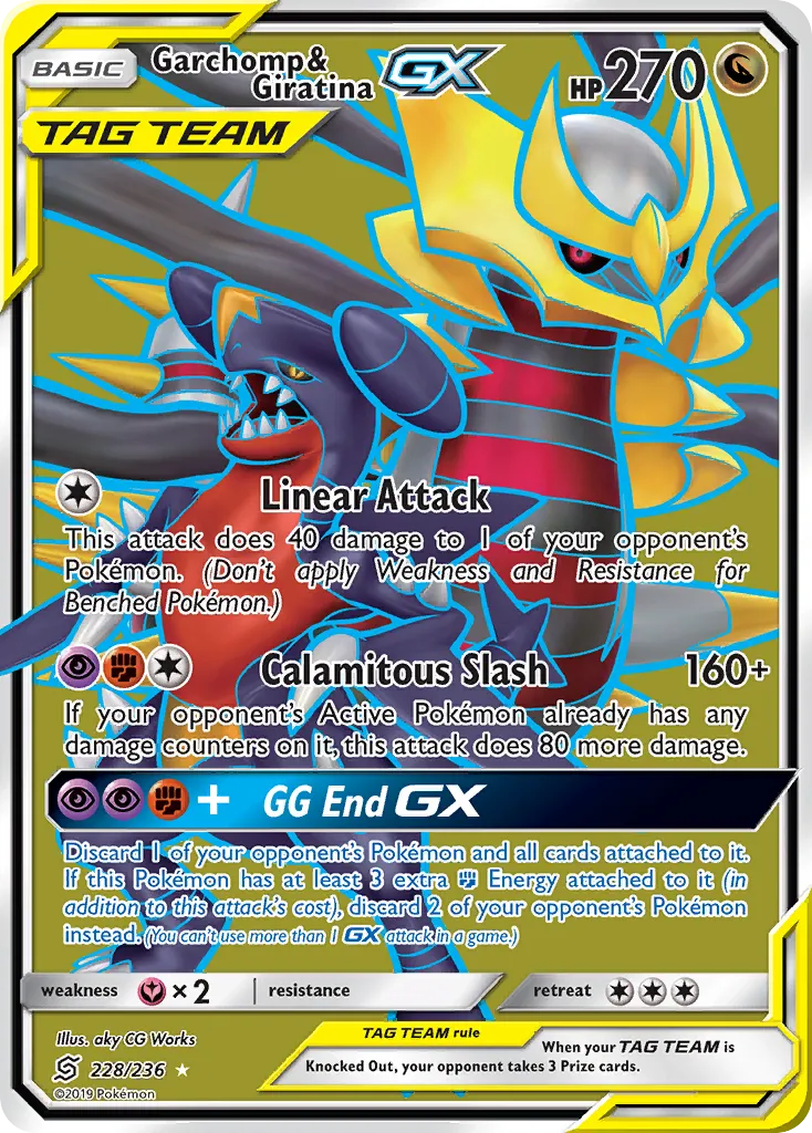 Garchomp & Giratina-GX card image