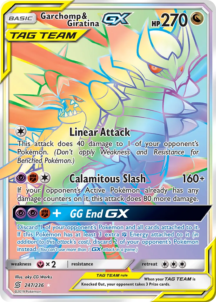 Garchomp & Giratina-GX card image