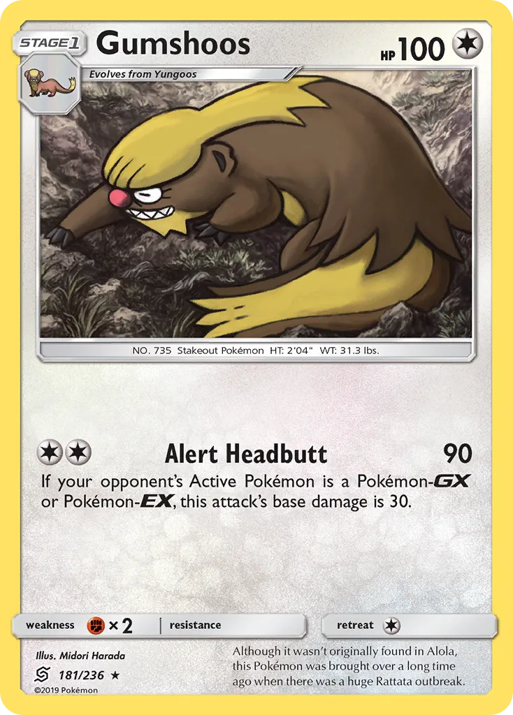 Gumshoos card image