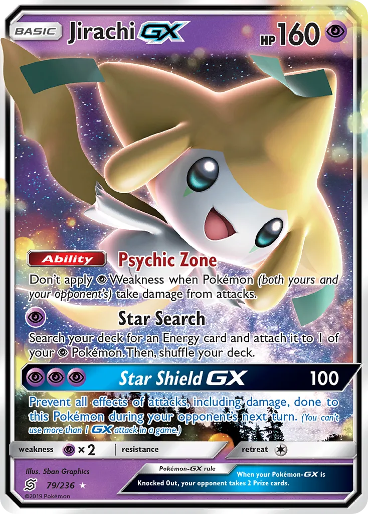 Jirachi-GX card image