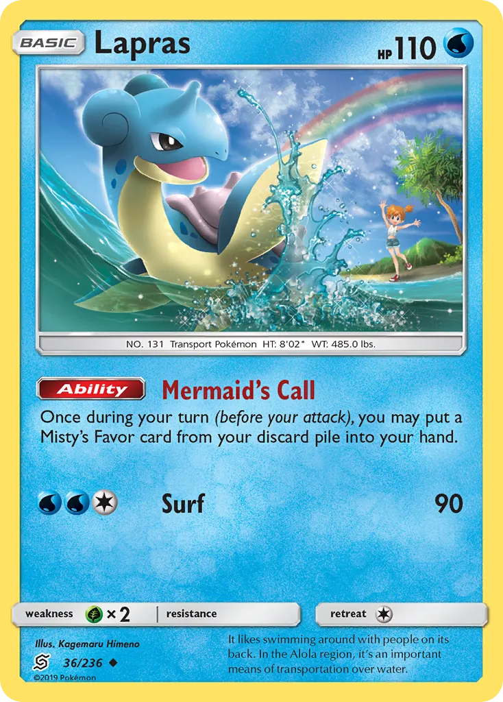 Lapras card image