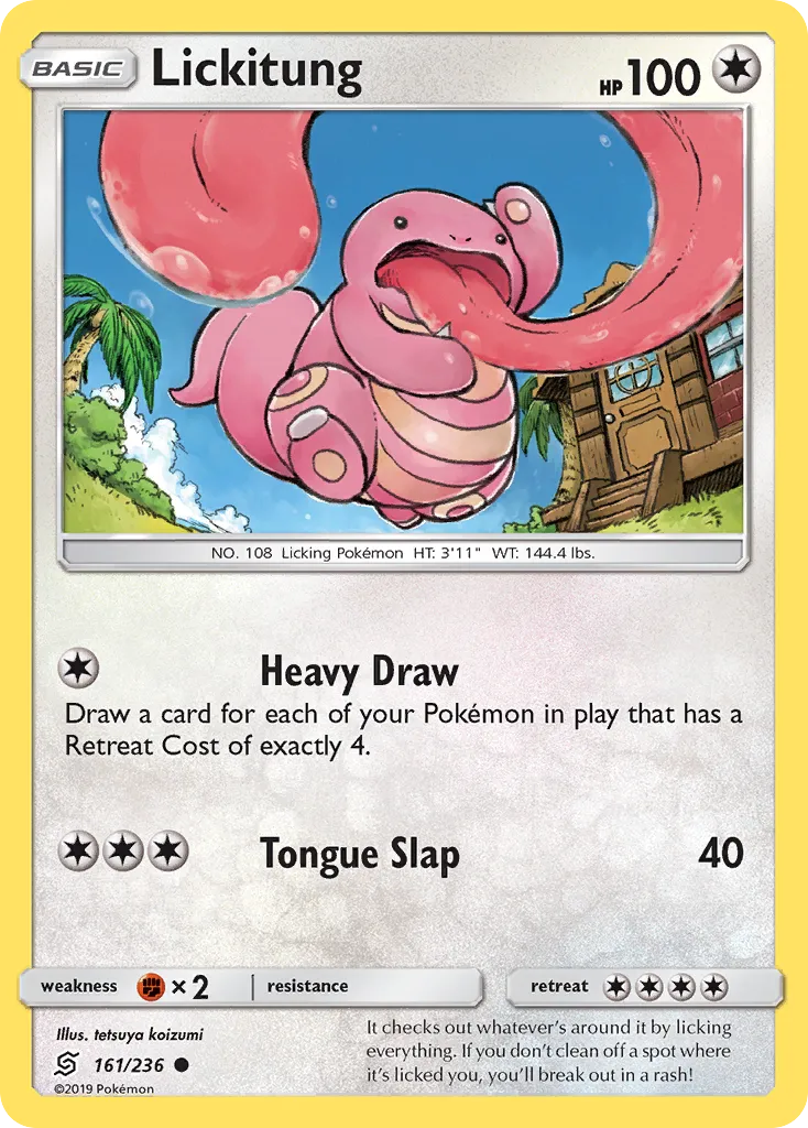 Lickitung card image