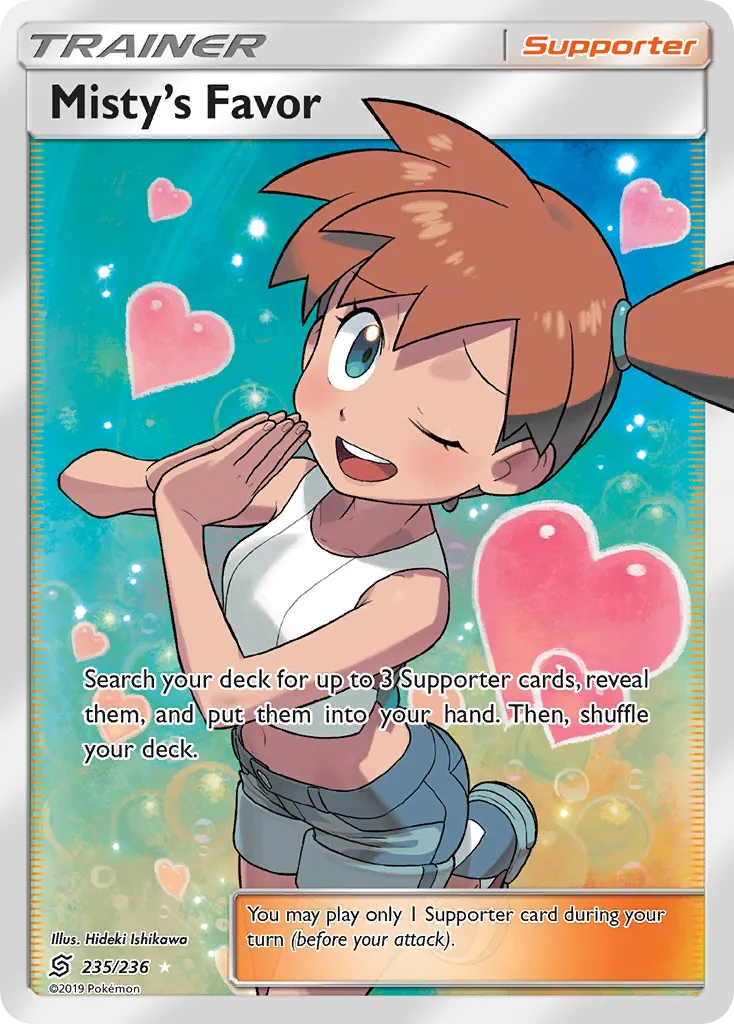 Misty's Favor #235 card image