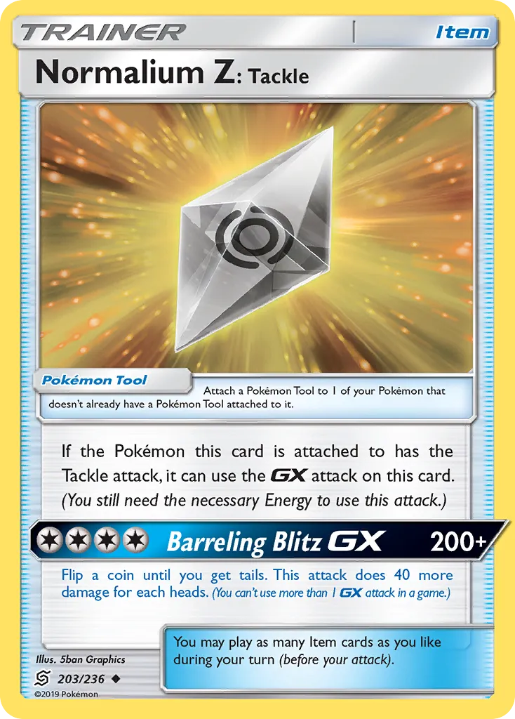 Normalium Z: Tackle card image