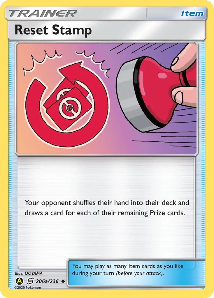 Reset Stamp card image