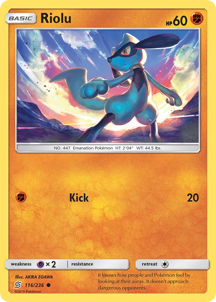 Riolu card image