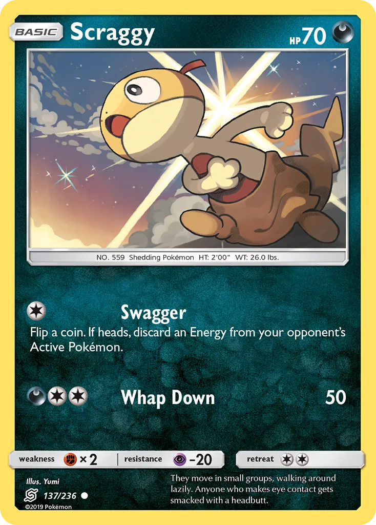 Scraggy card image