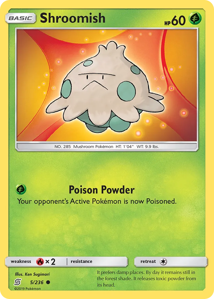 Shroomish card image