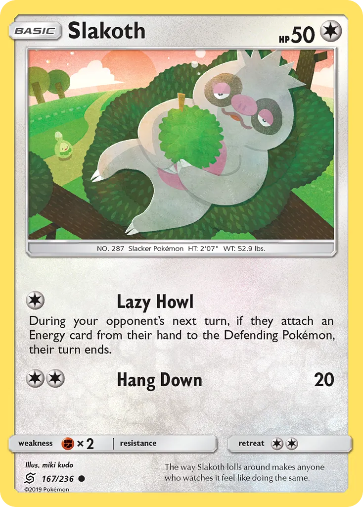Slakoth card image