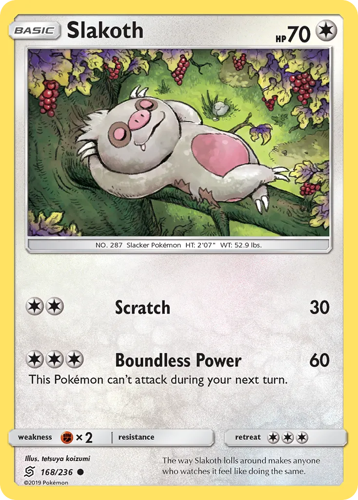 Slakoth card image
