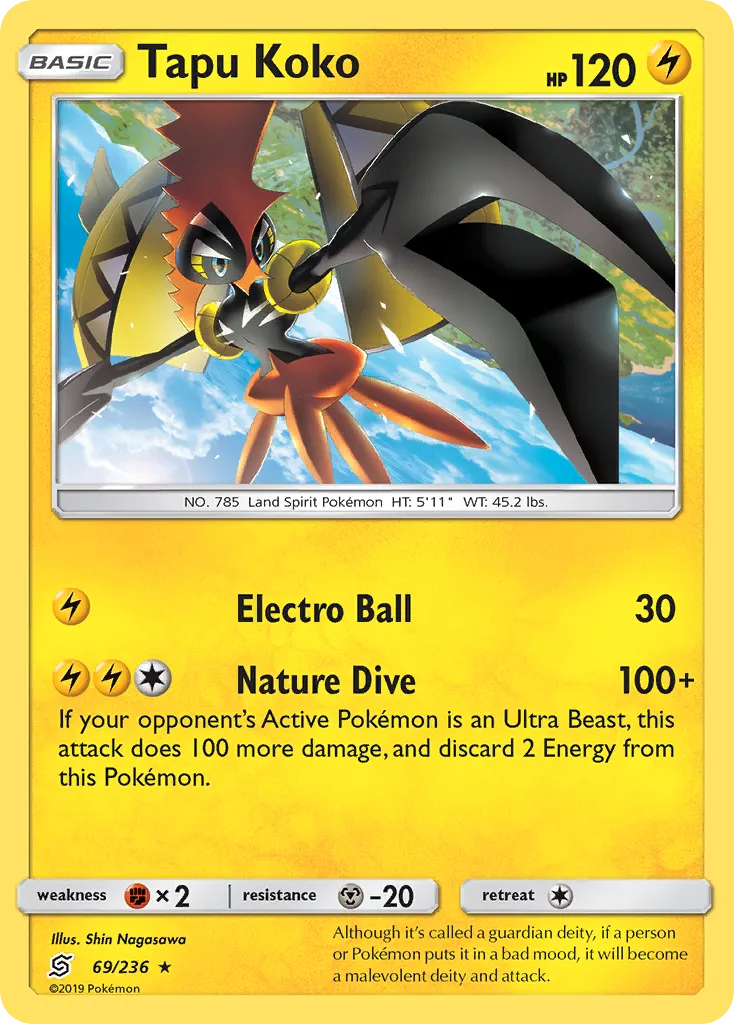 Tapu Koko card image