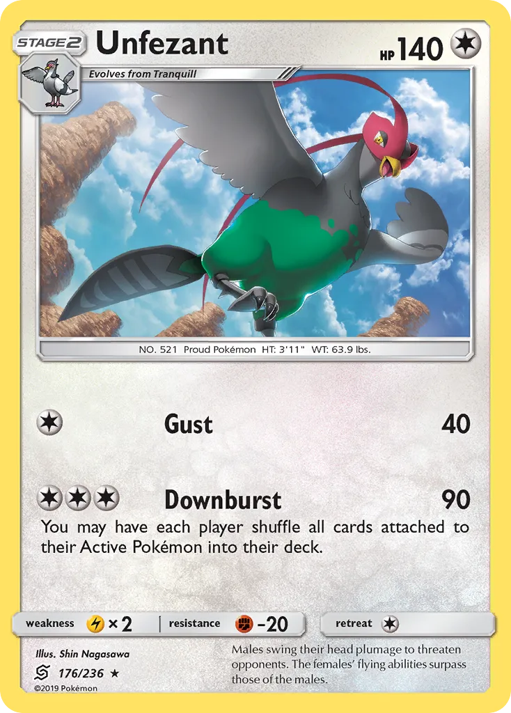 Unfezant card image