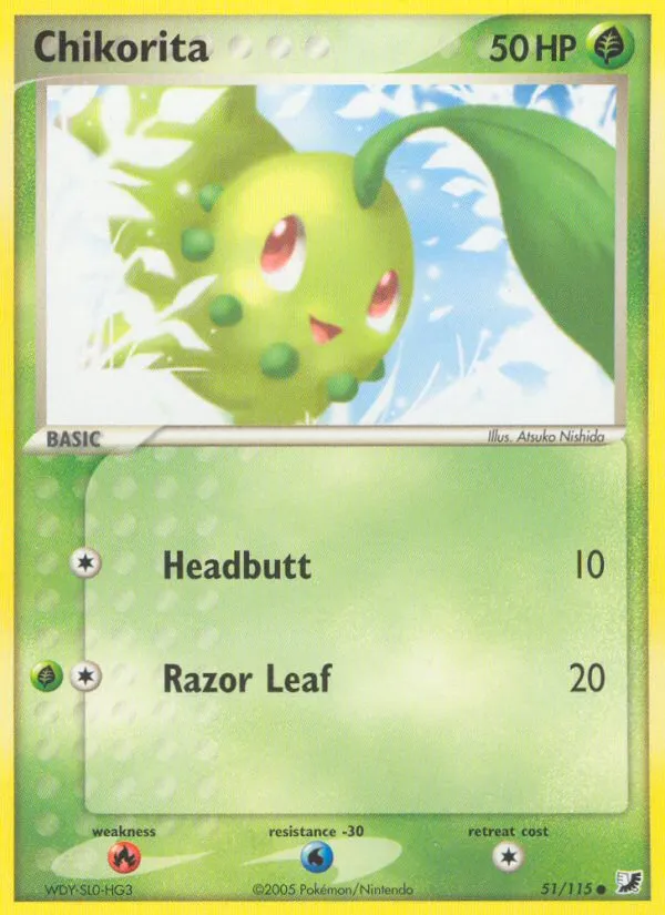 Chikorita card image