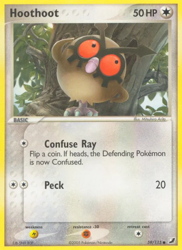 Hoothoot card image