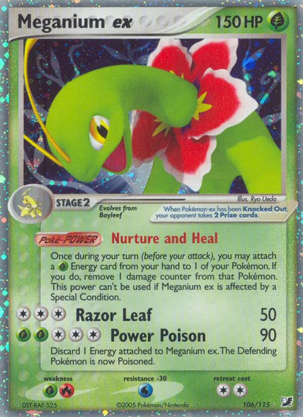 Meganium ex card image
