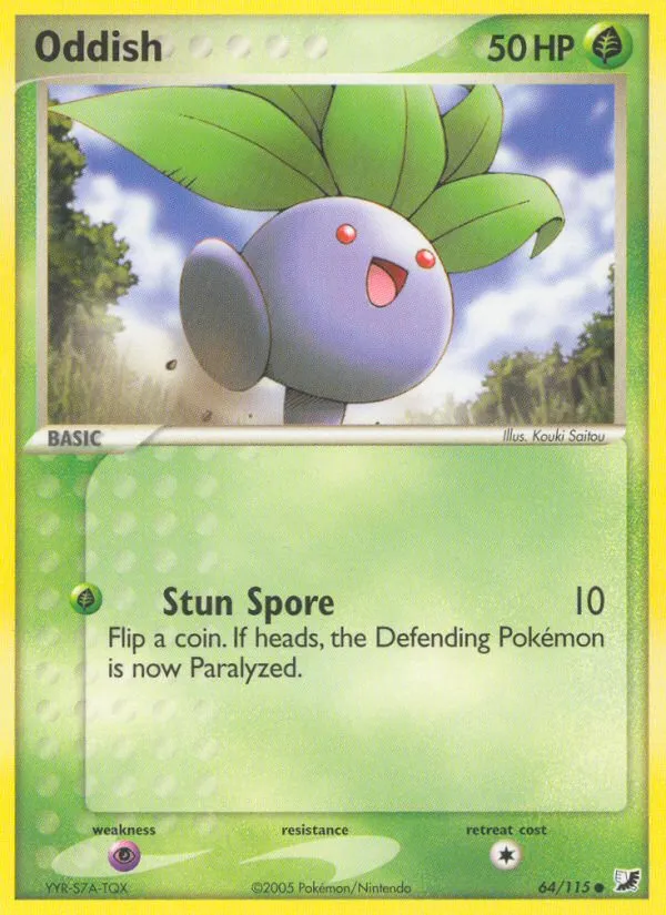 Oddish card image
