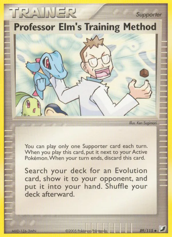 Professor Elm's Training Method card image