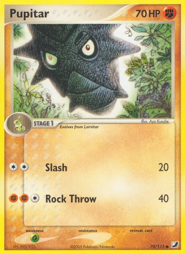 Pupitar card image