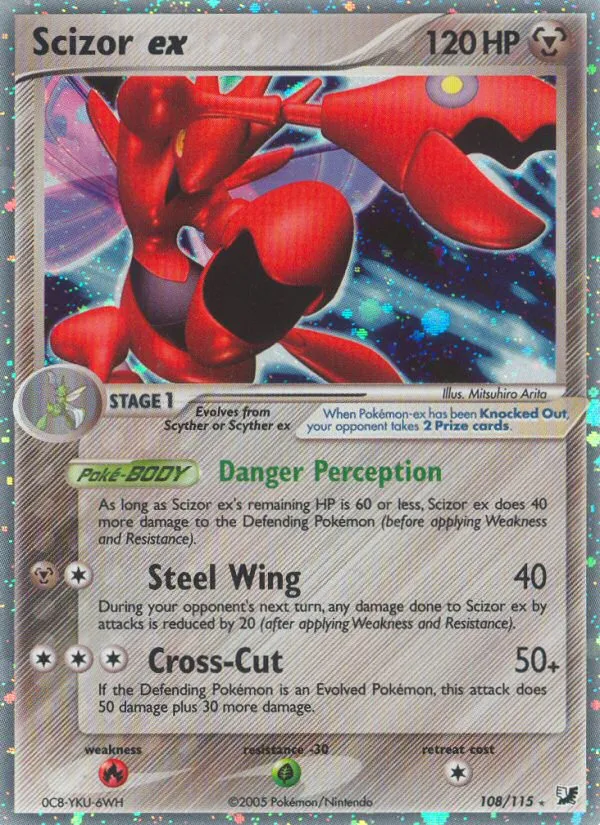 Scizor ex card image