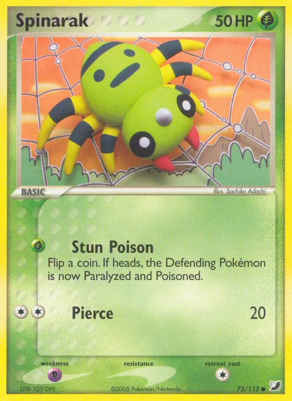 Spinarak card image
