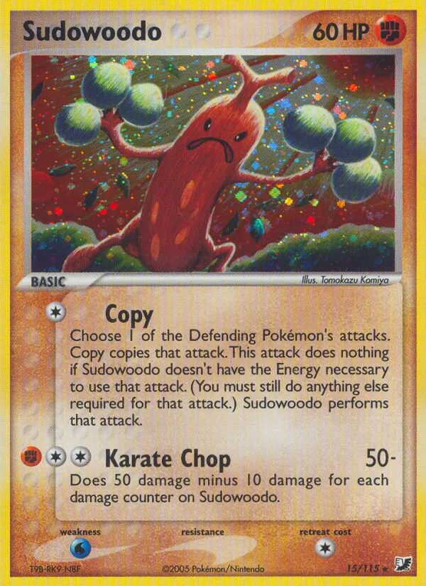 Sudowoodo card image