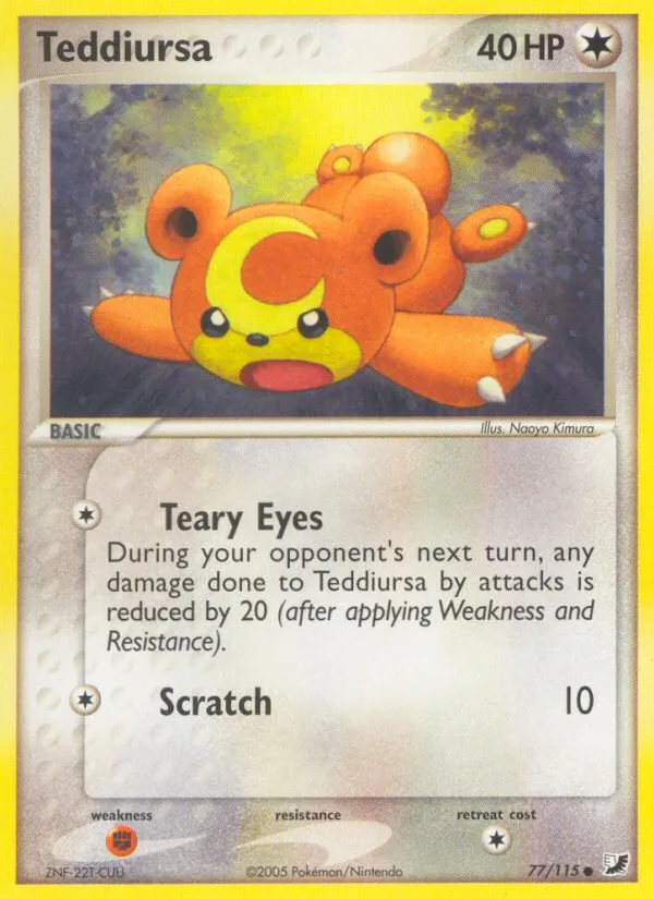 Teddiursa card image
