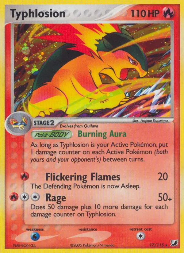 Typhlosion card image