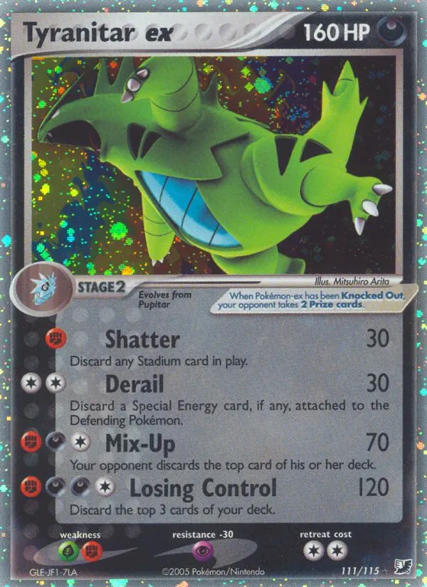 Tyranitar ex #111 card image