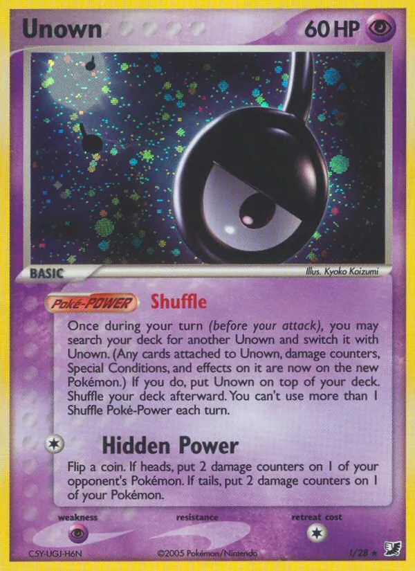 Unown card image