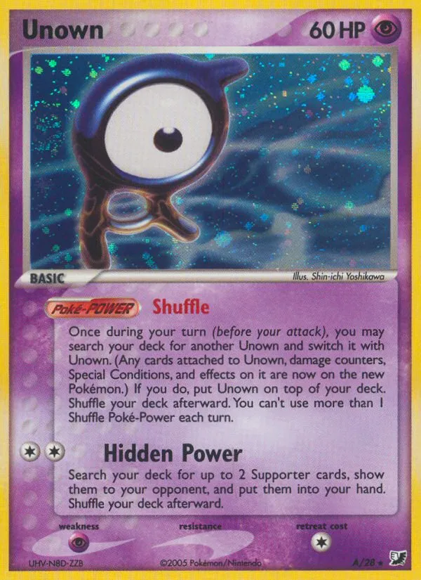 Unown card image