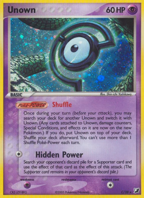 Unown card image