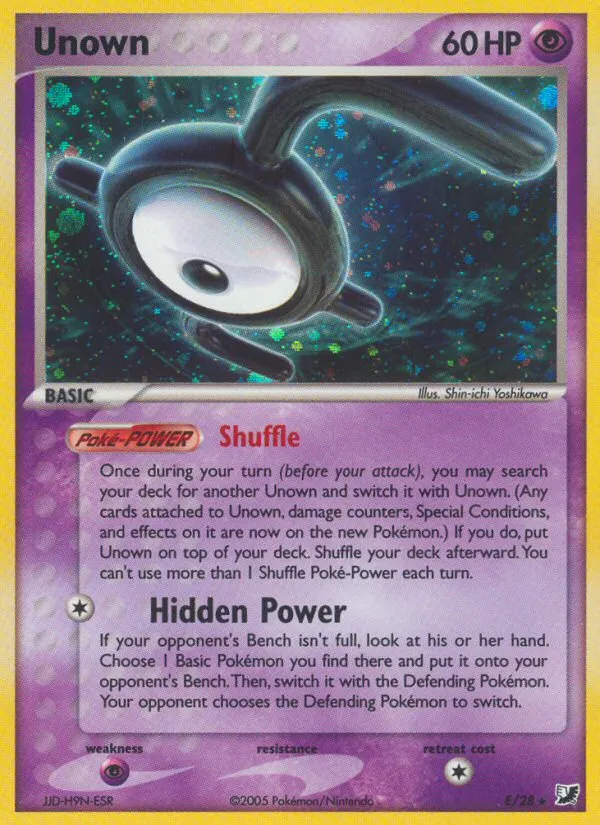 Unown card image