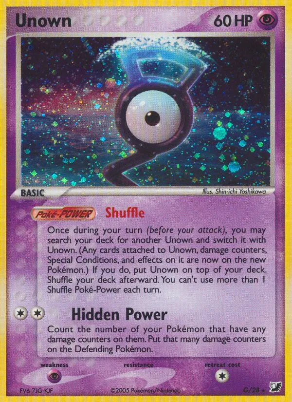 Unown card image