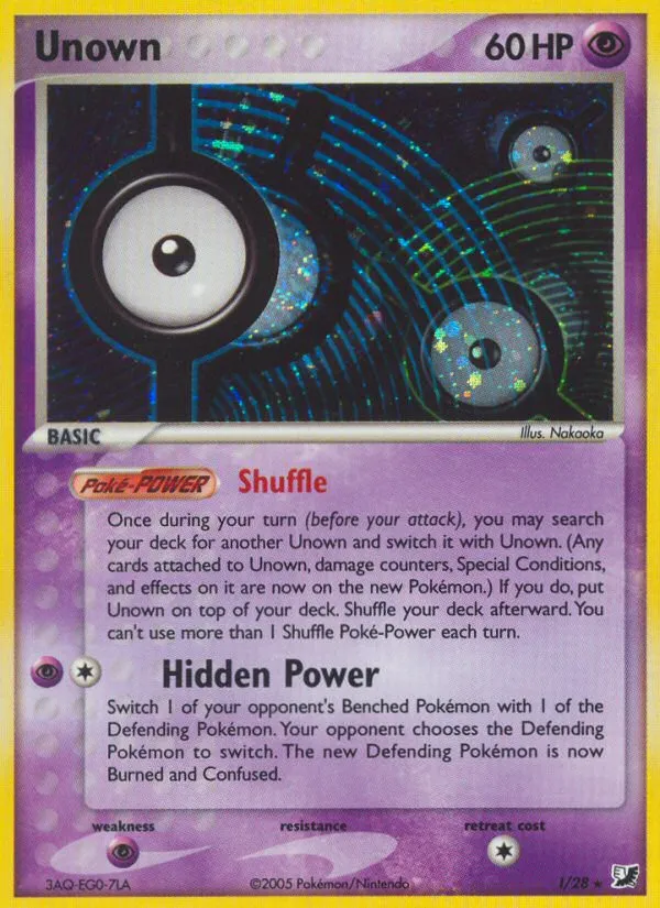Unown card image