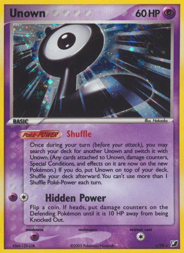 Unown card image